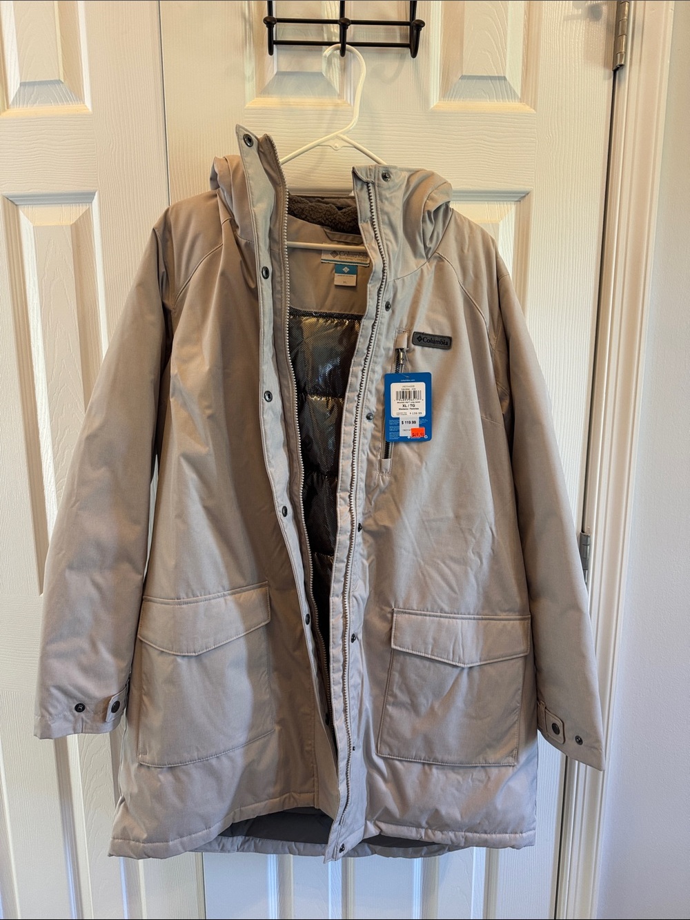 Columbia women’s Trench Coat Jacket - Light Taupe